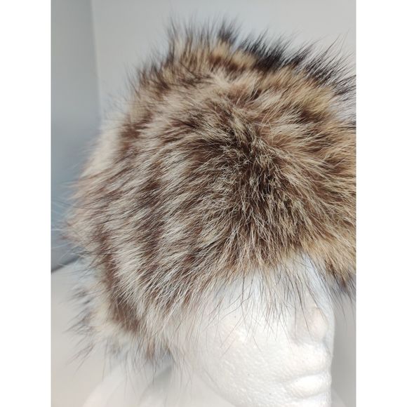 Excellent Vintage Creation Luna Montreal Racoon Fur Hat 20.50\